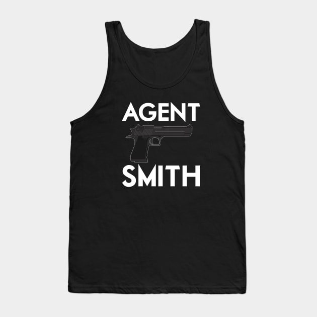 Agent Smith / Desert Eagle Tank Top by Woah_Jonny